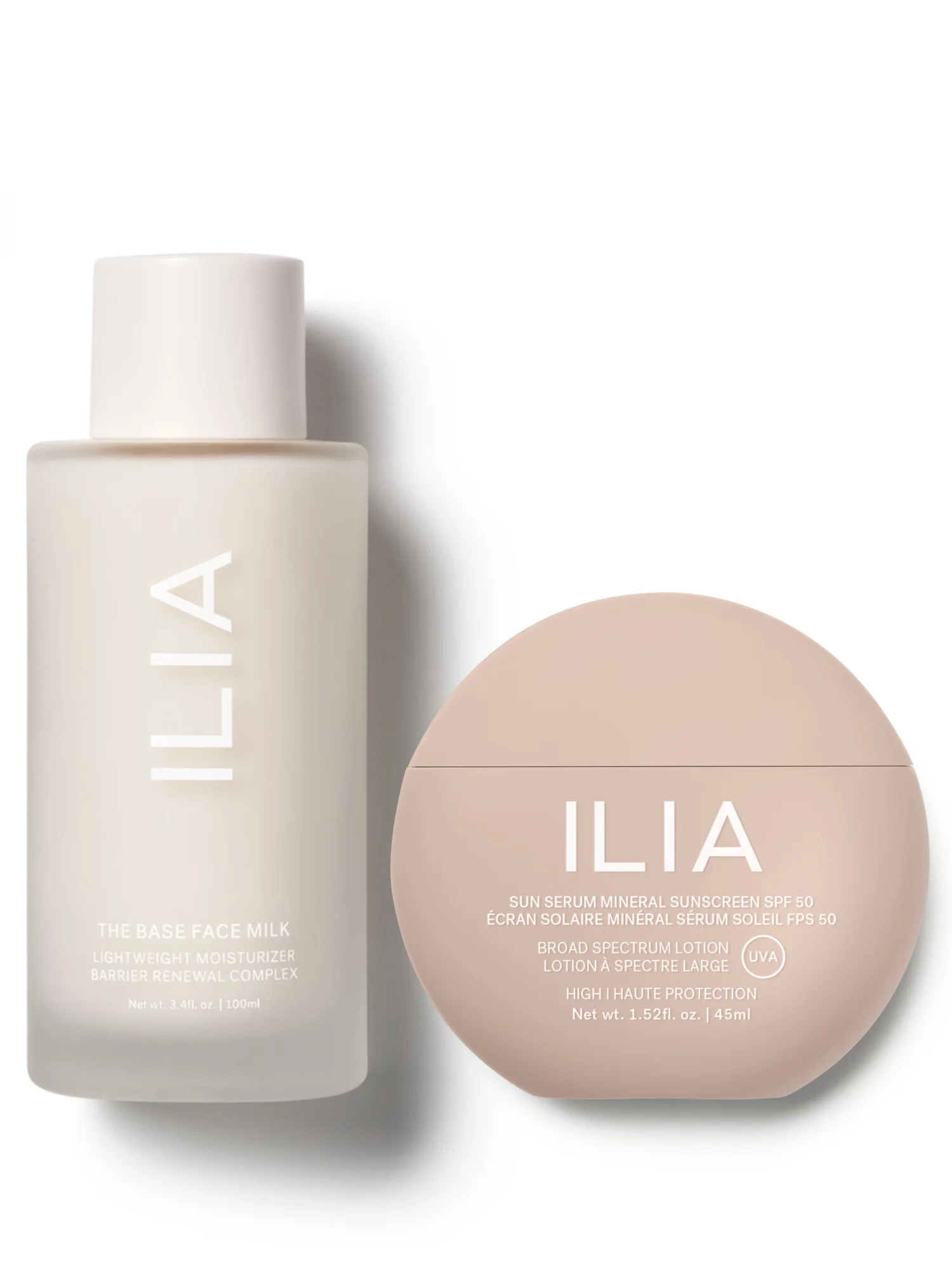 The Skincare + SPF 50 Duo